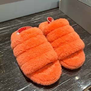 Orange UGG Slides Size 7W